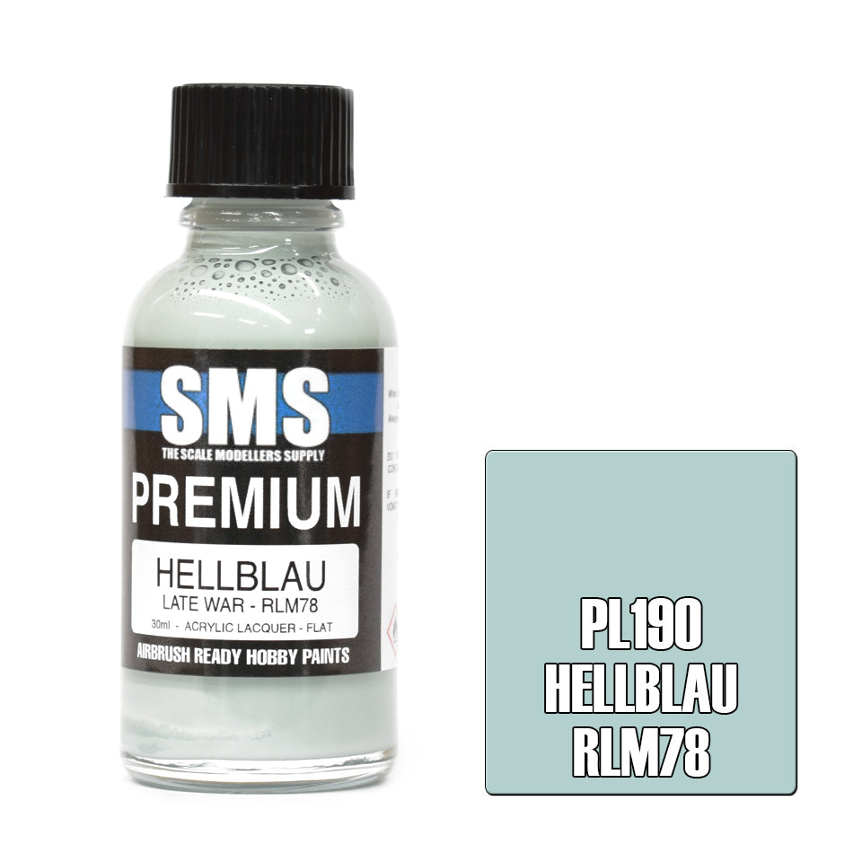 Premium Hellblau Rlm78 Late War 30ml