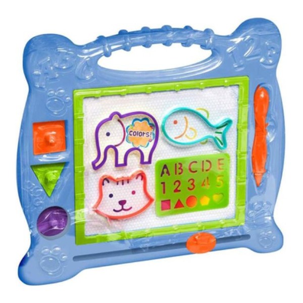 Roo Crew Eco Wood 2.0 Magnetic Doodle Board Colour Magnetic Writer