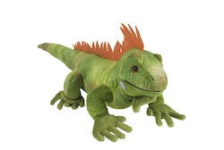 Wild Republic Cuddlekins Iguana Stuffed Animal  12 Inches