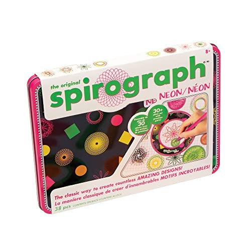 Spirograph Neon Tin