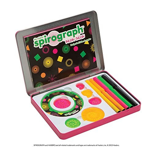 Spirograph Neon Tin