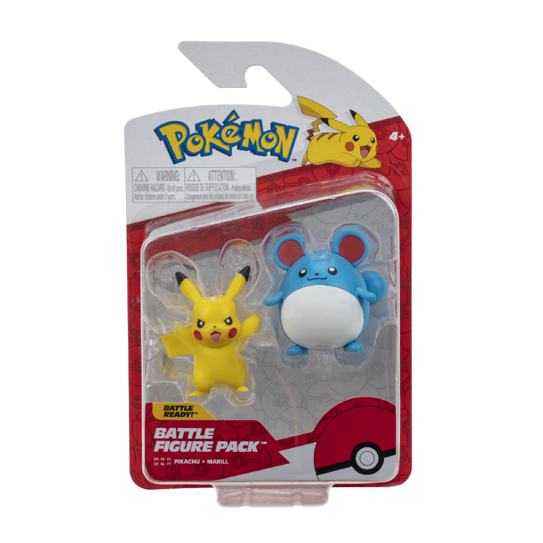Pokemon Battle Figure Pack - Pikachu & Marill