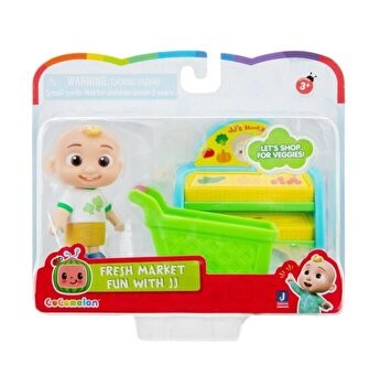 COCOMELON FRESH MARKET FUN WITH JJ PLAYSET