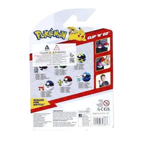 Pokemon Clip'n'go Asst - Oshawott