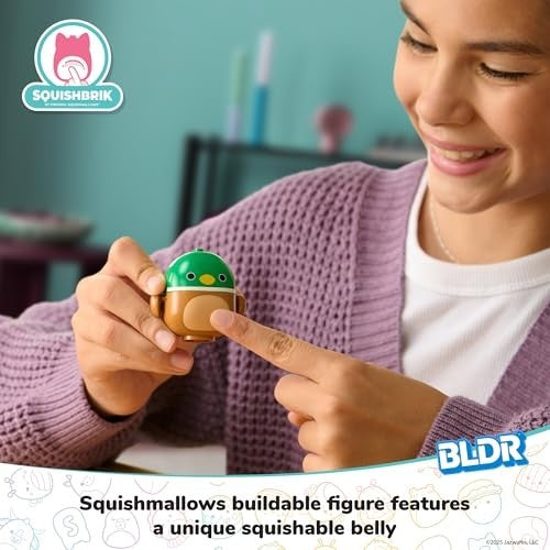 BLDR Squishmallows Building Set Avery's ball Game