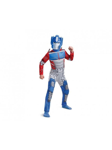 Transformers Optimus prime Fancy Dress Costume Size 7-8