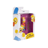 The Simpsons 5 Inch Bart Simpson Action Figure with Skateboard Accessory for Child Ages 4+