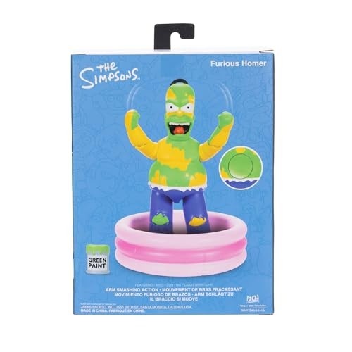 The Simpsons 5" Premium Collector's Action Figure - Furious Homer