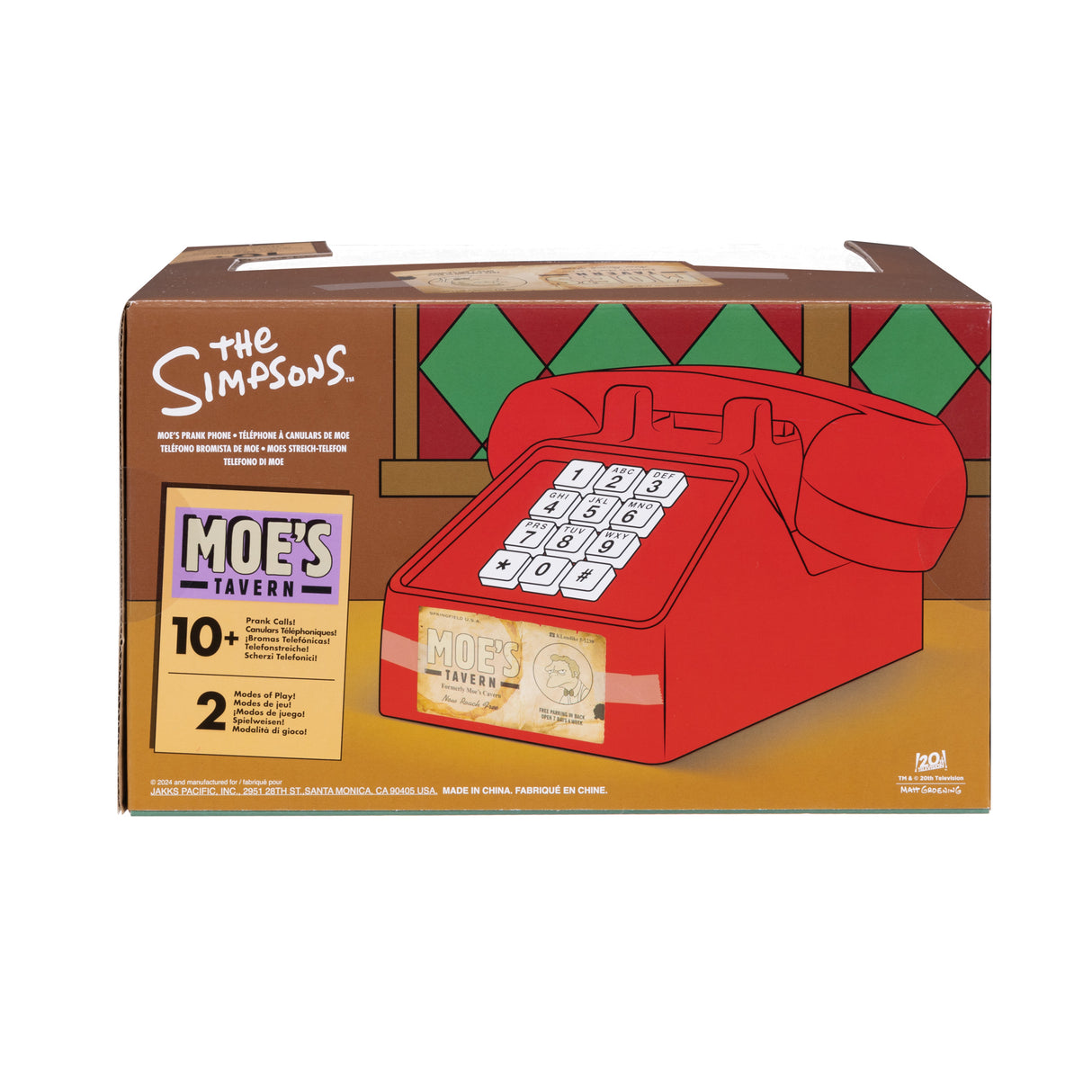 The Simpsons Moe's Prank Phone