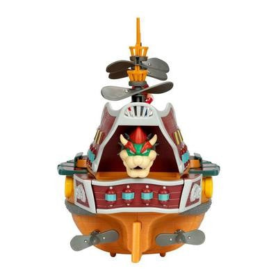 Nintendo Super Mario Deluxe Bowser's Air Ship Playset with Mario Action Figure