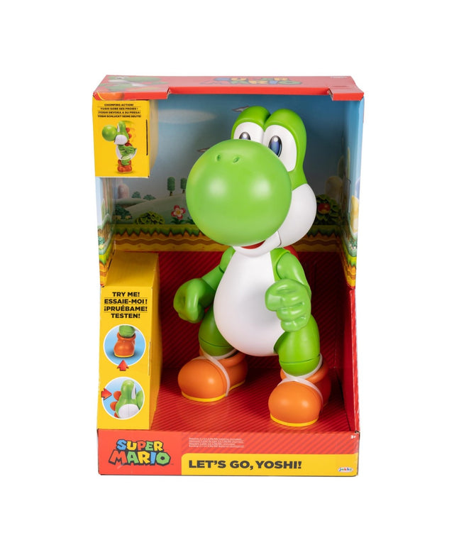 Nintendo Super Mario "Let's Go, Yoshi!" Yoshi Figure