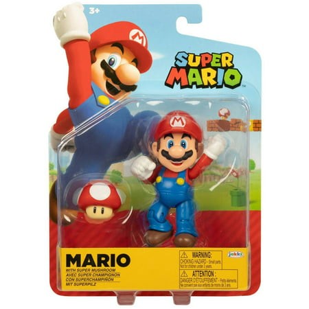 NINTENDO SUPER MARIO 4" FIGURES - MARIO