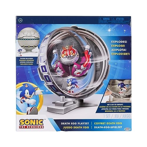 Sonic the Hedgehog 2.5" Death Egg Action Figure Playset