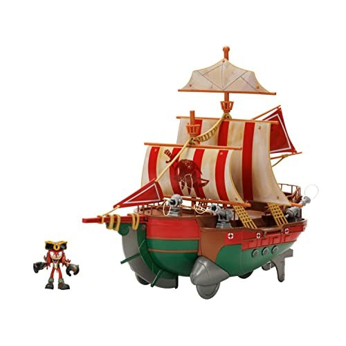SONIC PRIME 2.5" FIGURE - ANGEL'S VOYAGE SHIP & KNUCKLES THE DREAD