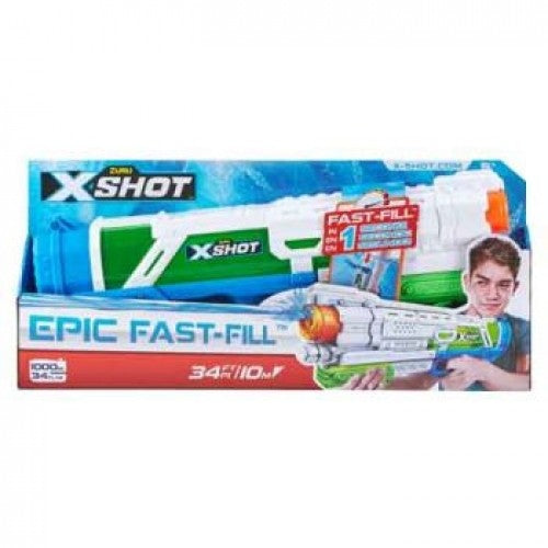 ZURU XSHOT FAST FILL WATER GUN - EPIC 