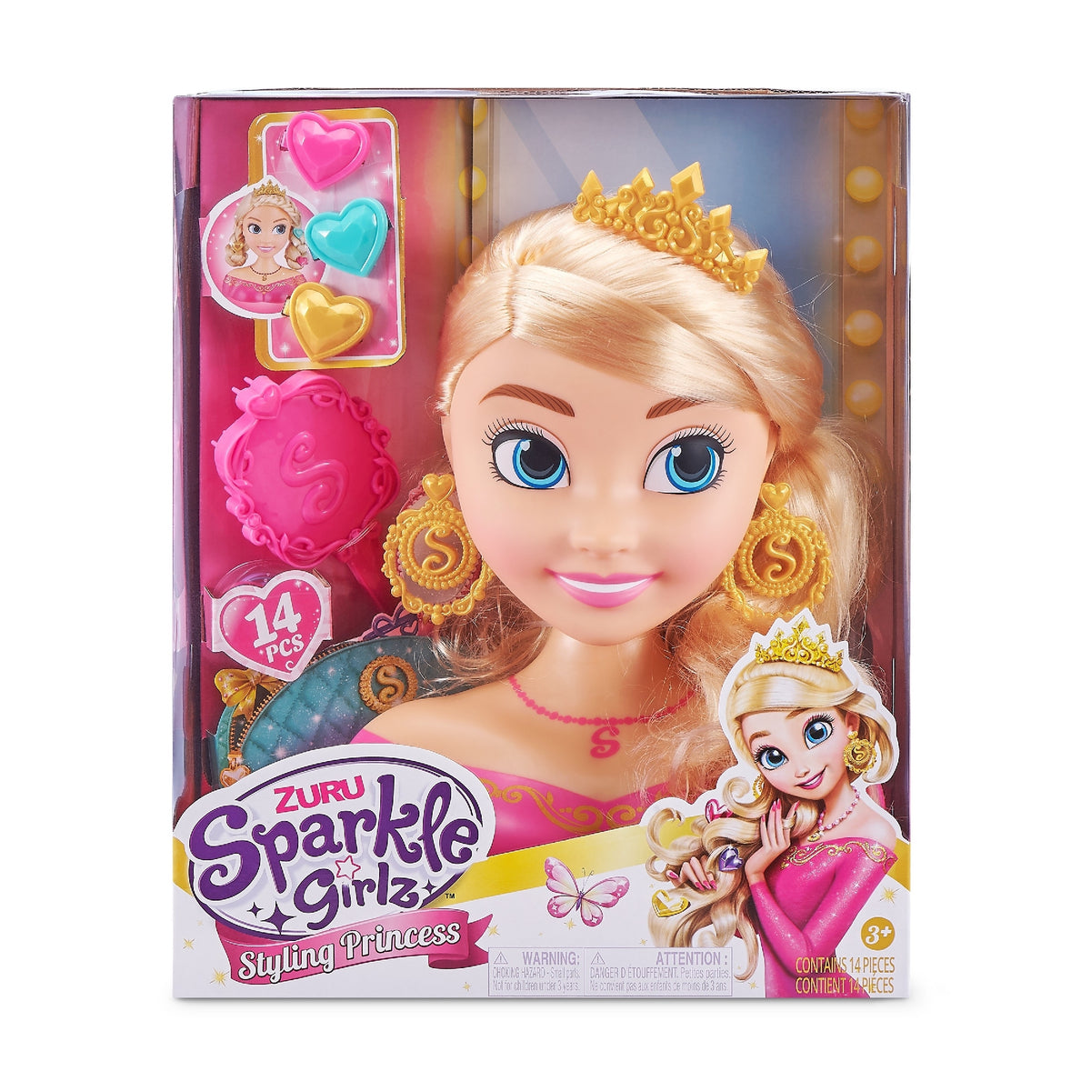 Sparkle Girlz Styling Head With Accessories