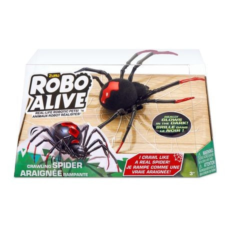 Zuru Robo Alive Crawling from Spider Series 2 with Glow in the Dark Feature