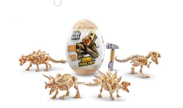 Robo Alive Dino Fossil Find Surprise Egg