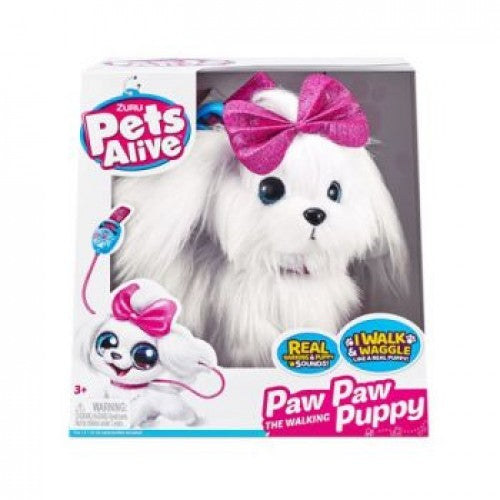 ZURU PETS ALIVE LIL PAW PAW THE WALKING PUPPY