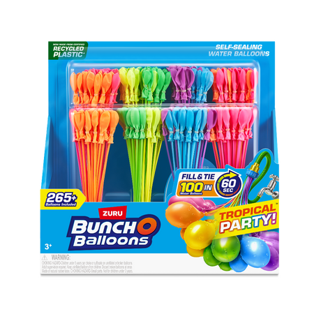 Bunch O Balloons 8-pack Tropical Party Water Balloons