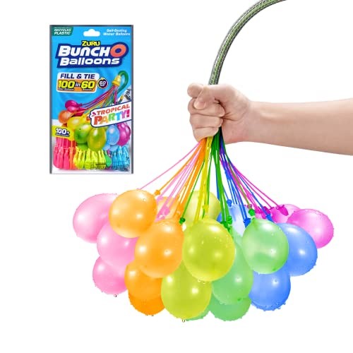 ZURU Bunch O Balloons Tropical Party 100 Water Balloons 