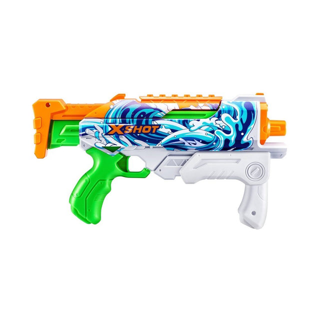 X-Shot Fast-Fill Skins Hyperload Water Blaster - WAVES