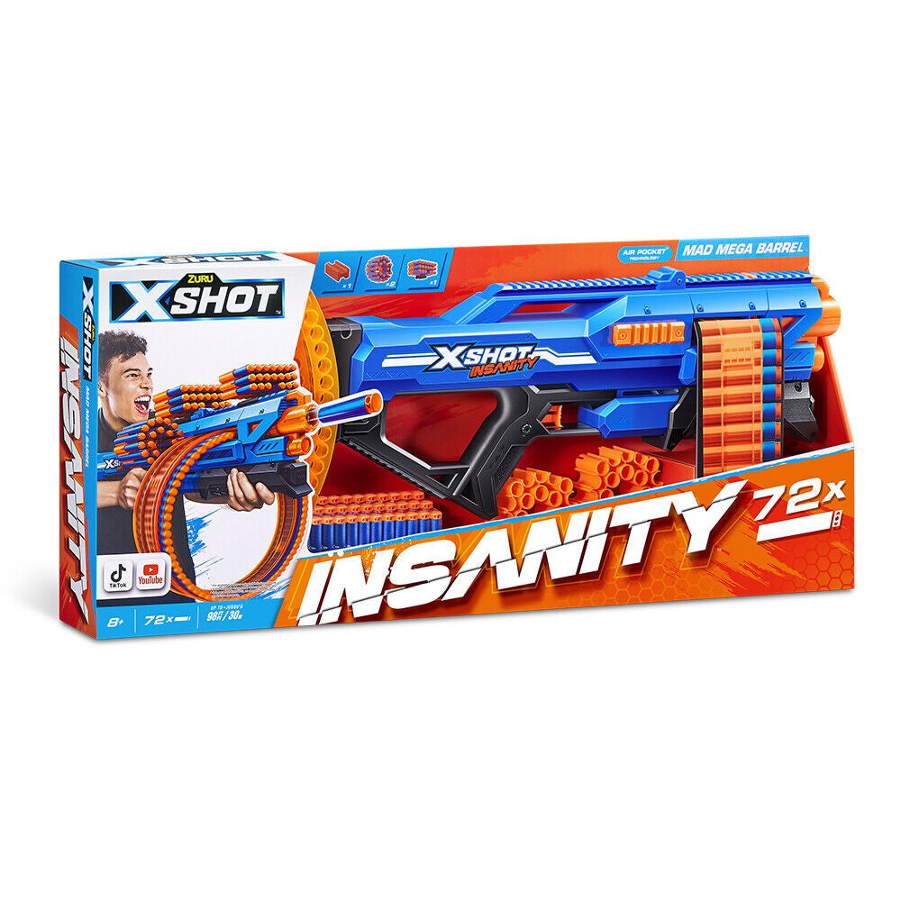 Zuru X-Shot Insanity Mega Barrel Blaster