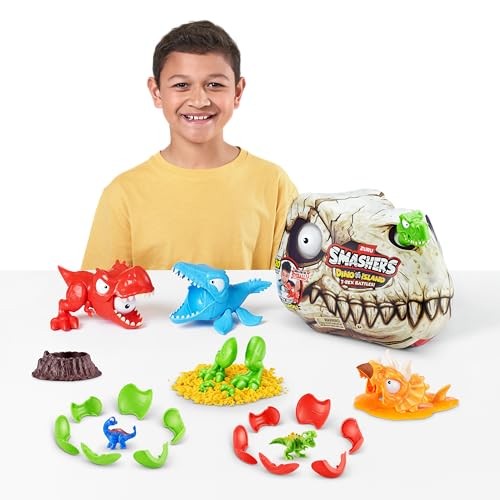 Smashers Dino Island Mini T-Rex Battle Playset