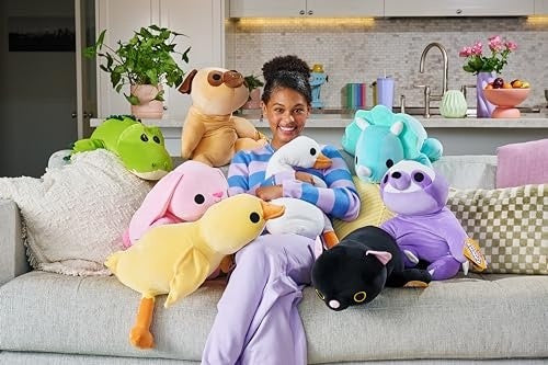 Hug-a-Lumps Medium Cleo the Kitty Series 1 Weighted Plush