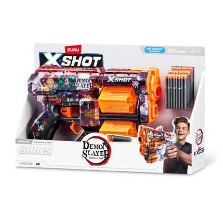 ZURU XSHOT SKINS DREAD - DEMON SLAYER