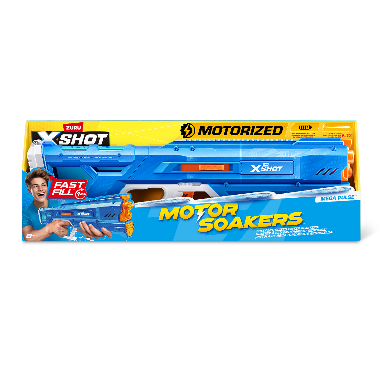 Zuru Xshot Fast Fill Motor Soakers - Mega Pulse