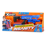 Zuru XSHOT Insanity Motorised Clip Blaster & 72 Darts
