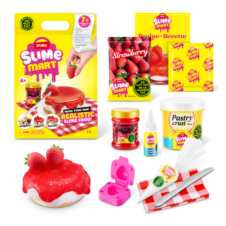 ZURU Slime Mart - Small Shopping Bag Series 1 - Strawberry Cheese Cake