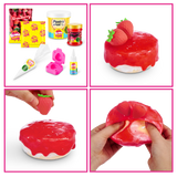 ZURU Slime Mart - Small Shopping Bag Series 1 - Strawberry Cheese Cake