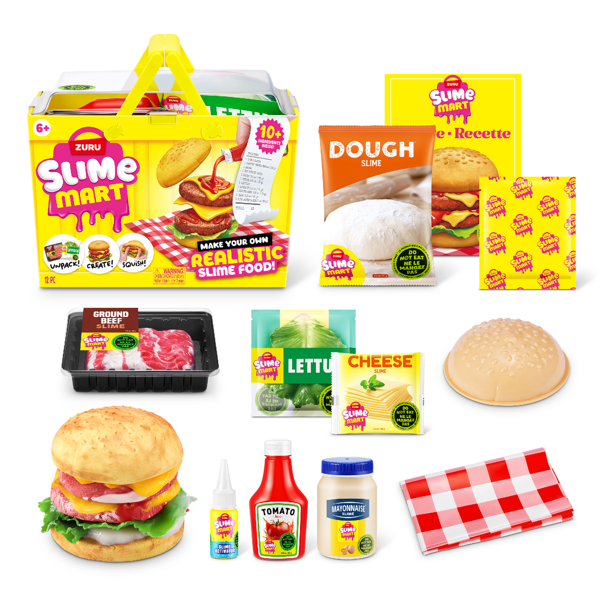 ZURU Slime Mart - Shopping Basket Series 1 - Burger