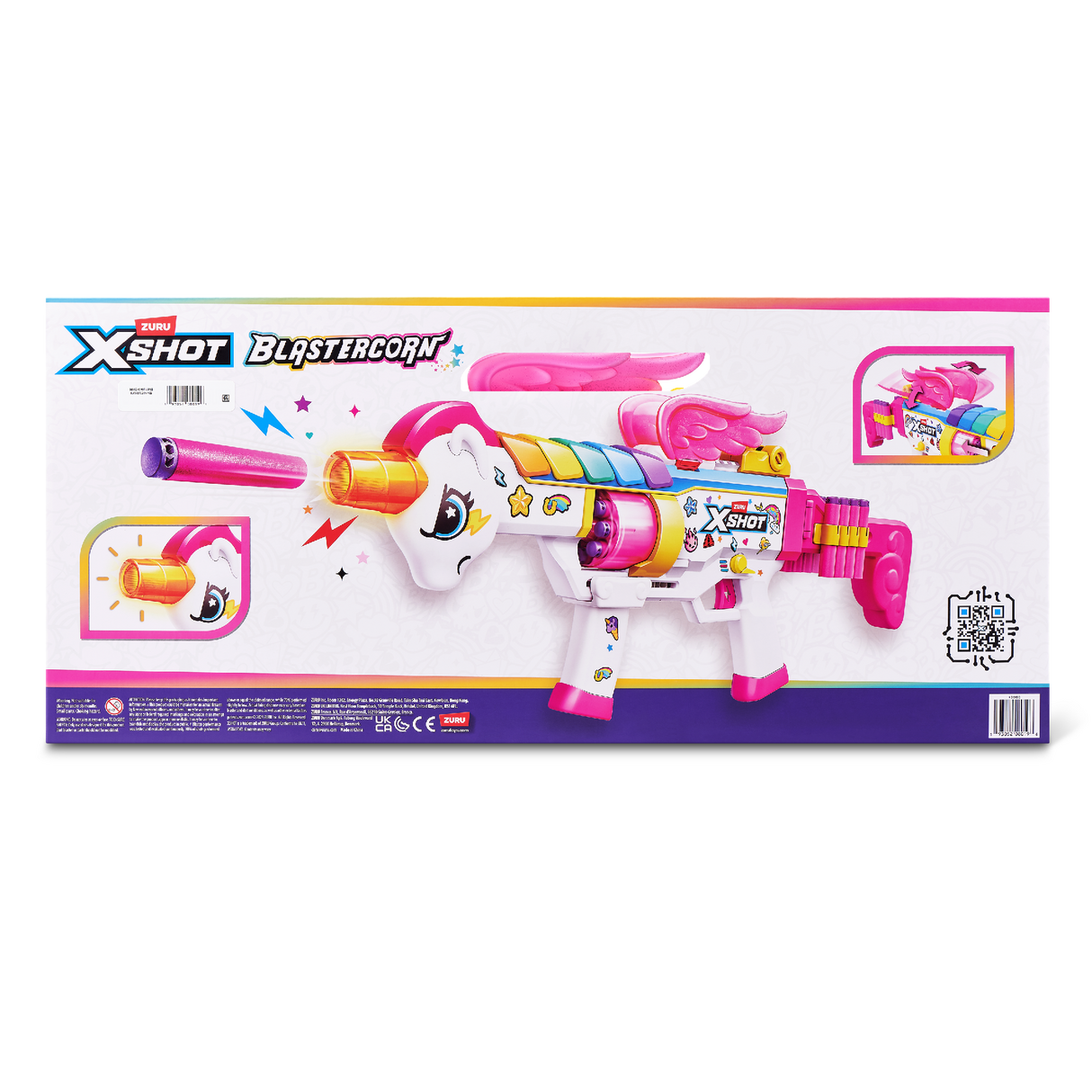 Zuru XSHOT Blastercorn Rizz Master with 24 Darts