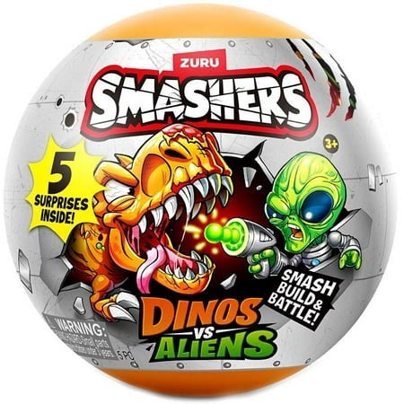 ZURU Smashers Dinos vs Aliens Planet Capsule