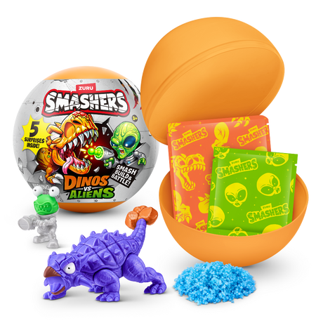 ZURU Smashers Dinos vs Aliens Planet Capsule