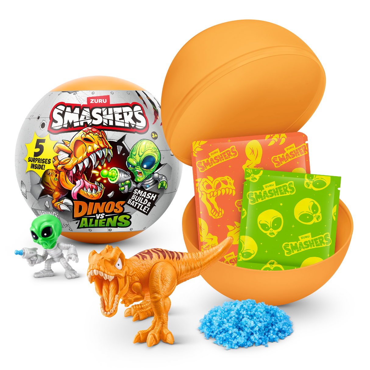 ZURU Smashers Dinos vs Aliens Planet Capsule