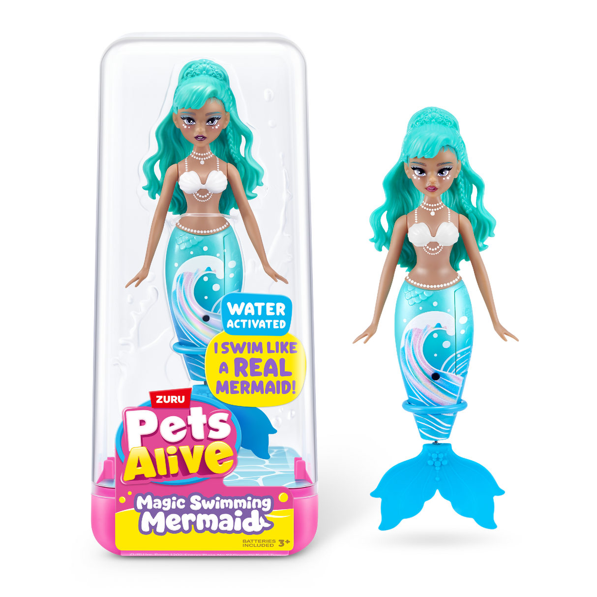 ZURU Pets Alive Swimming Mermaid