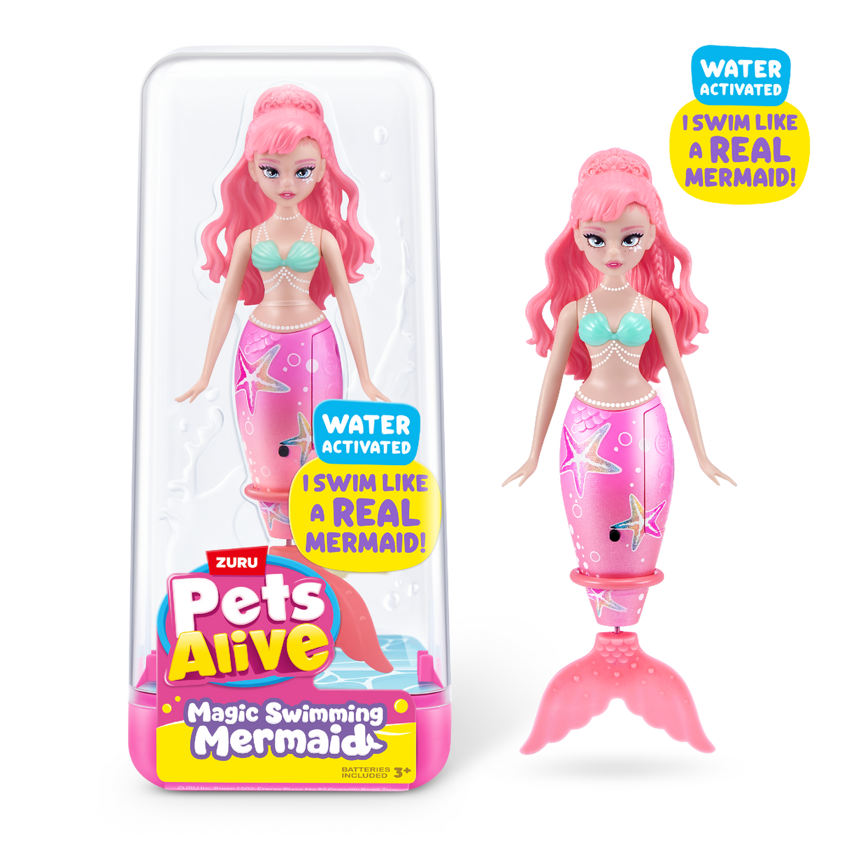 ZURU Pets Alive Swimming Mermaid