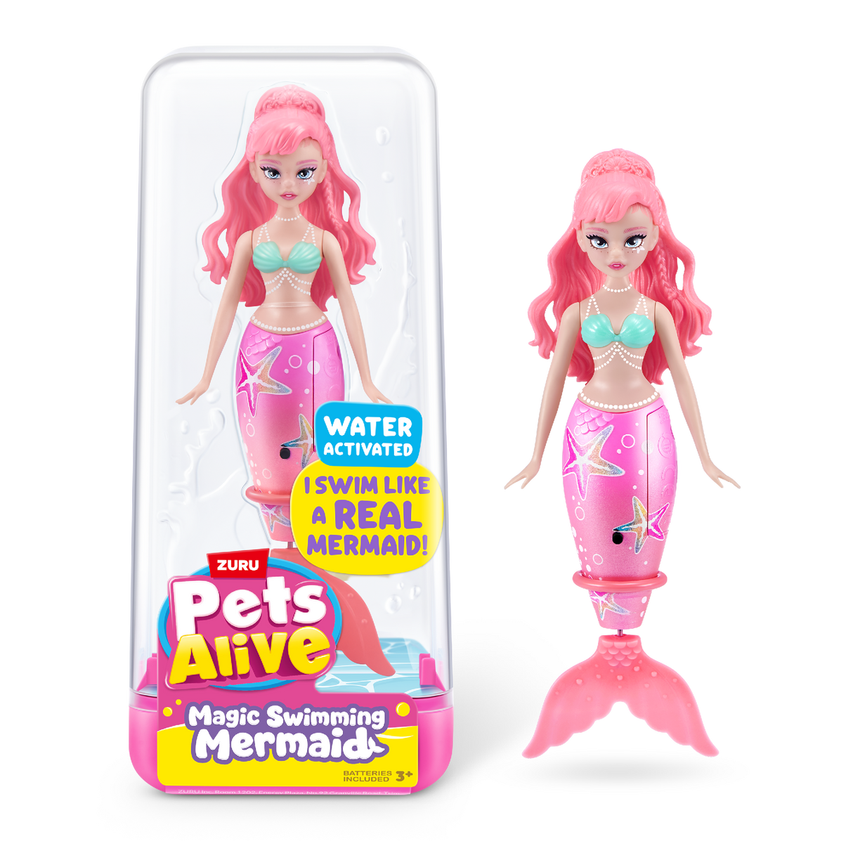 ZURU Pets Alive Swimming Mermaid