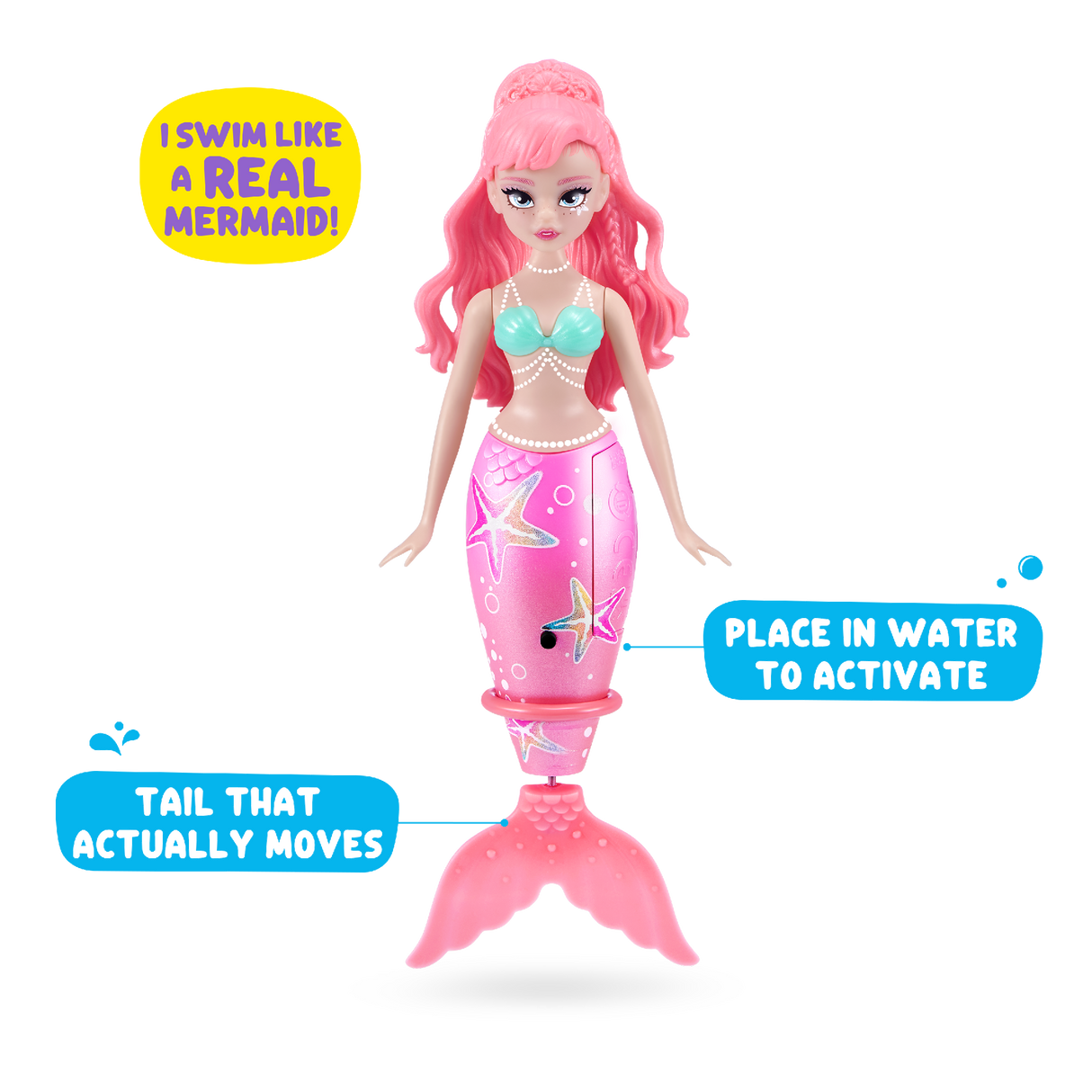 ZURU Pets Alive Swimming Mermaid