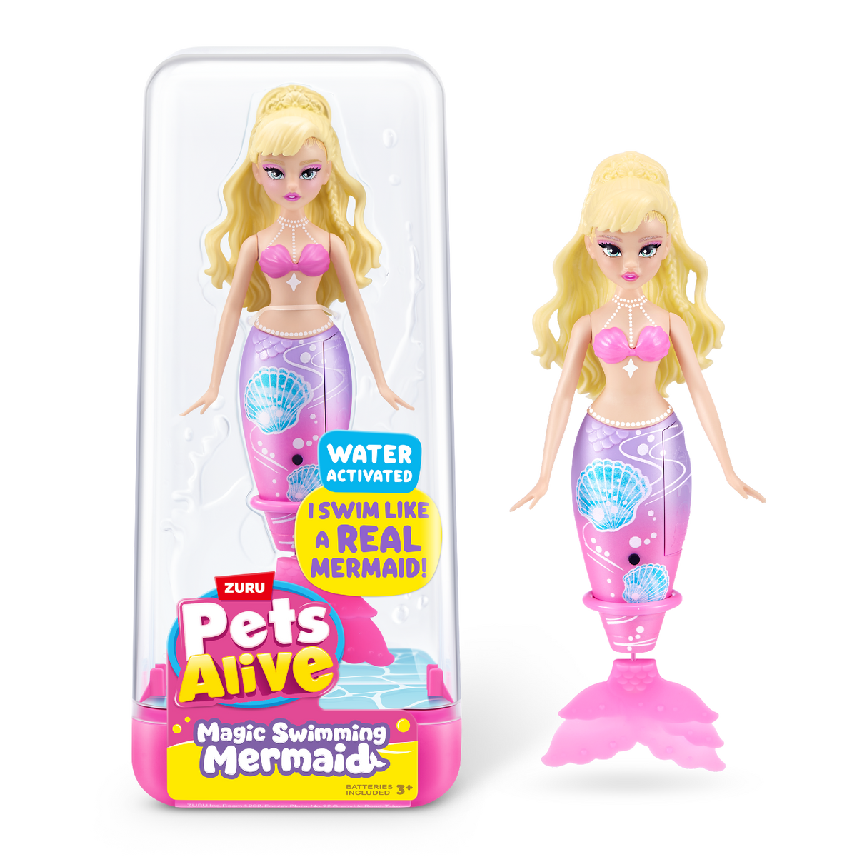 ZURU Pets Alive Swimming Mermaid