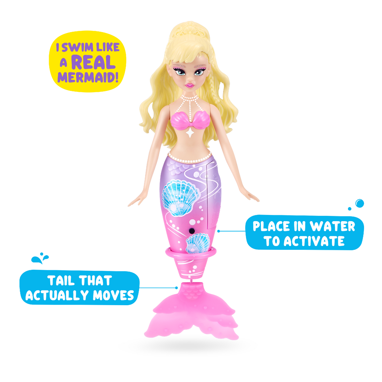 ZURU Pets Alive Swimming Mermaid