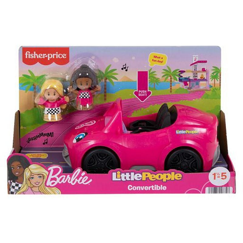 FISHER-PRICE LITTLE PEOPLE - BARBIE CONVERTIBLE