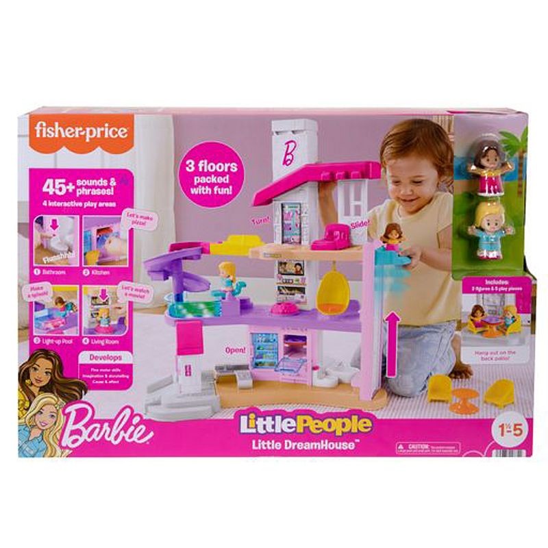 FISHER-PRICE LITTLE PEOPLE - BARBIE LITTLE DREAMHOUSE