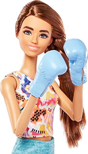 Barbie Wellness Workout Outfit Roller Skates and Tennis with Puppy