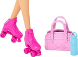 Barbie Wellness Workout Outfit Roller Skates and Tennis with Puppy