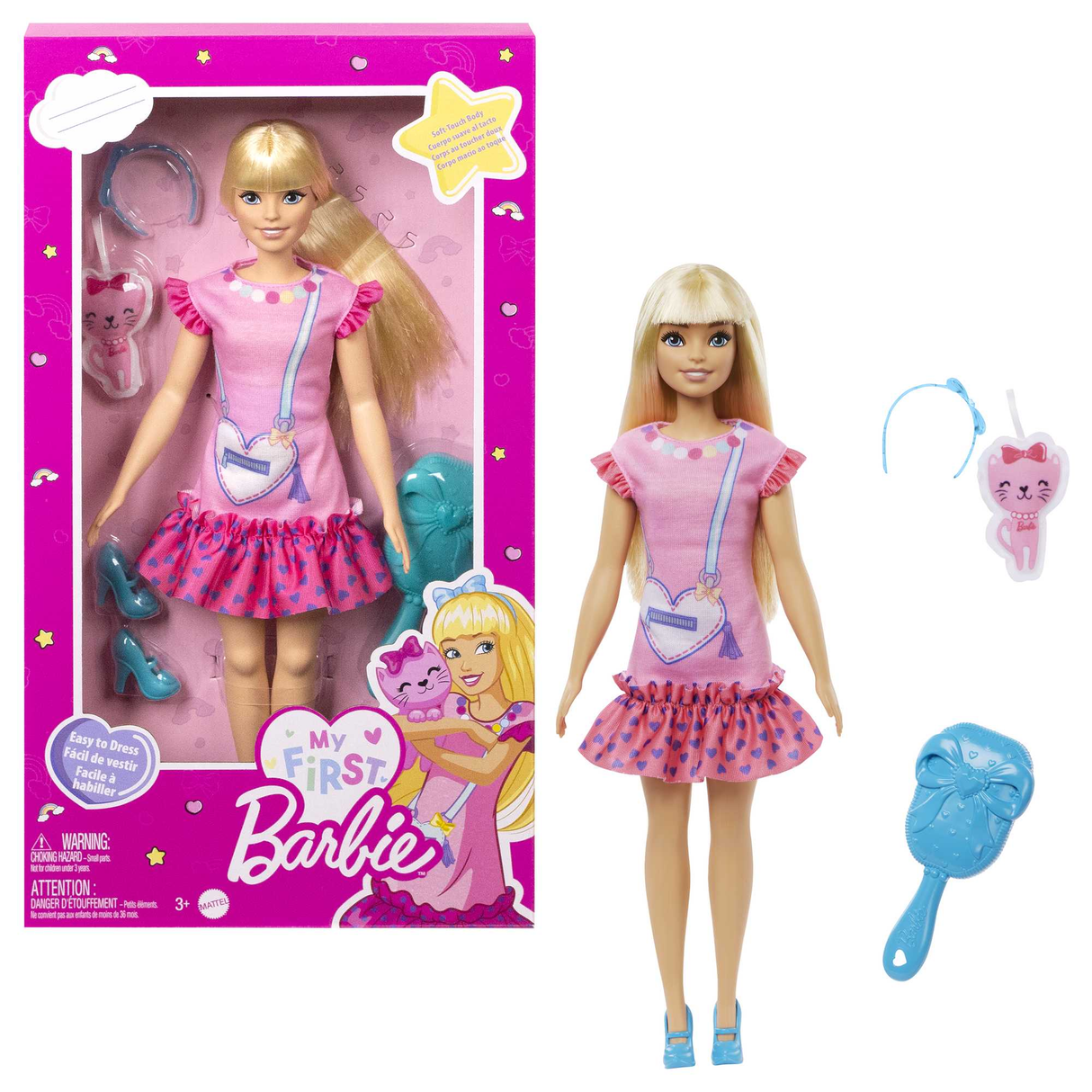 BARBIE - MY FIRST BARBIE DOLL AST - BLONDE